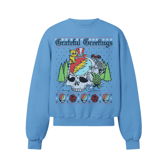 Skelly Snowman Crewneck Grateful Dead Official Store